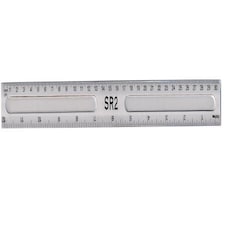 Whitebox 300mm Ruler - Clear [Pack of 20]