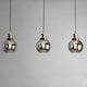 image 3 of BHS Carter Industrial Style Diner Pendant Bar, Bronze