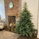 image 4 of Everlands 210cm (7ft) Green Grandis Fir Real Look Christmas Tree 2326 Tips