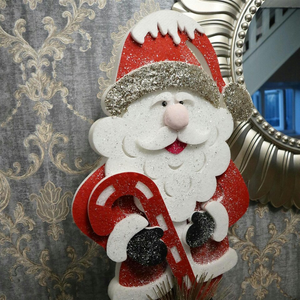 image 1 of Foam Santa On Board - 72cm