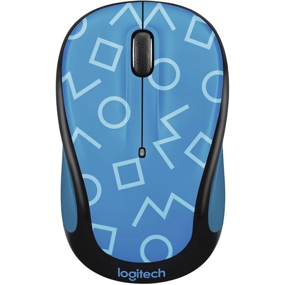 image 1 of Logitech - M325c Optical Wireless Mouse - Blue-ETech