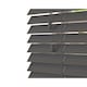 image 1 of 230cm Slate Smooth Finish Faux Wood Venetian Blinds with Strings  (120cm Drop) | Grey | Grey