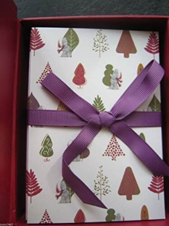 image 1 of Thank You 20 Card 4 Different Designs Me to You Bear Adorable Christmas Cards