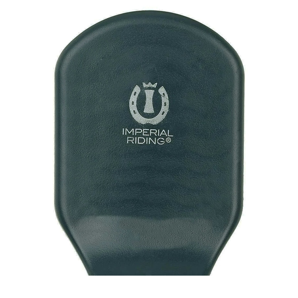image 1 of Imperial Riding IRH Boomerang Horse Mane and Tail Brush - Forest Green - One Size