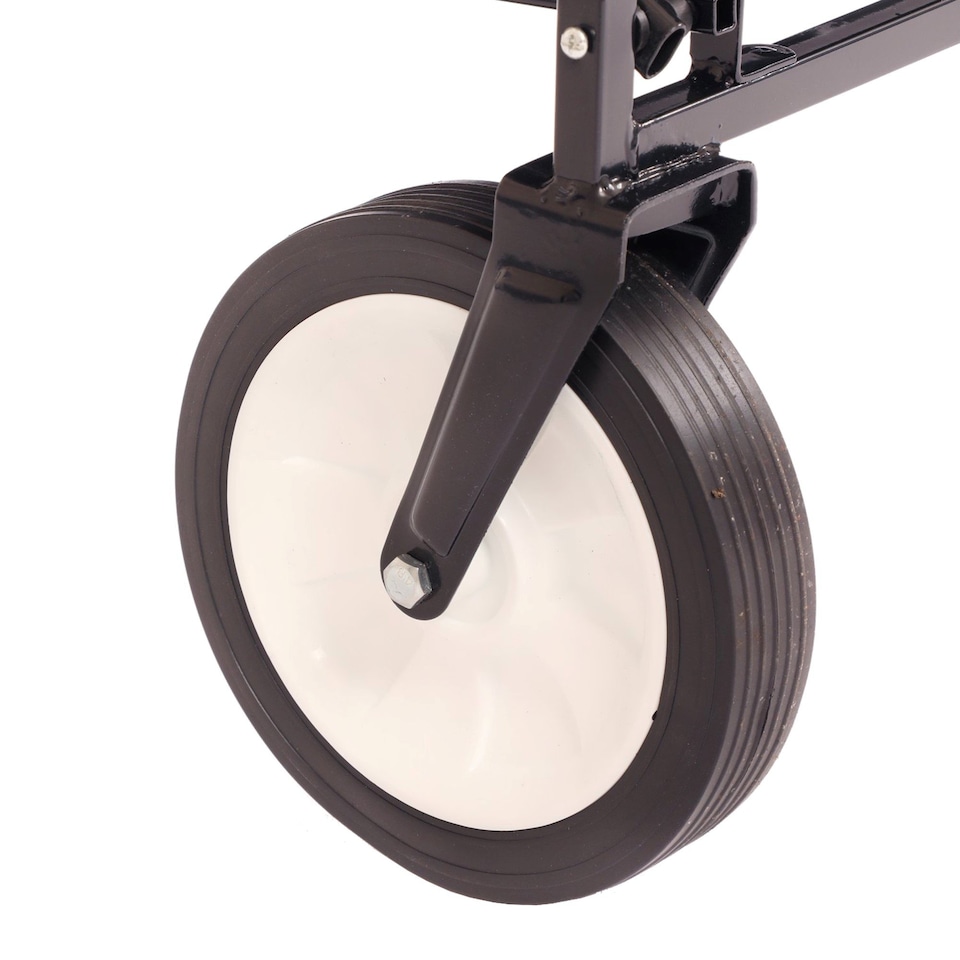 image 1 of Green Heavy Duty Foldable Garden Festival Trolley Cart Wagon Truck