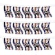 image 1 of Polyester 20m Bunting King Charles III Portrait 48 Union Jack Flags Coronation | Multi