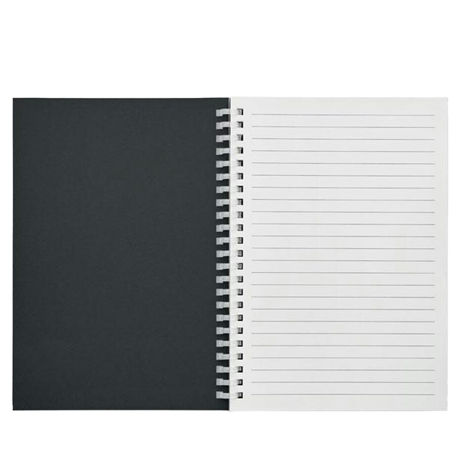 image 1 of MidOcean Recarnote Recycled Carton A5 Notebook - Black - One Size