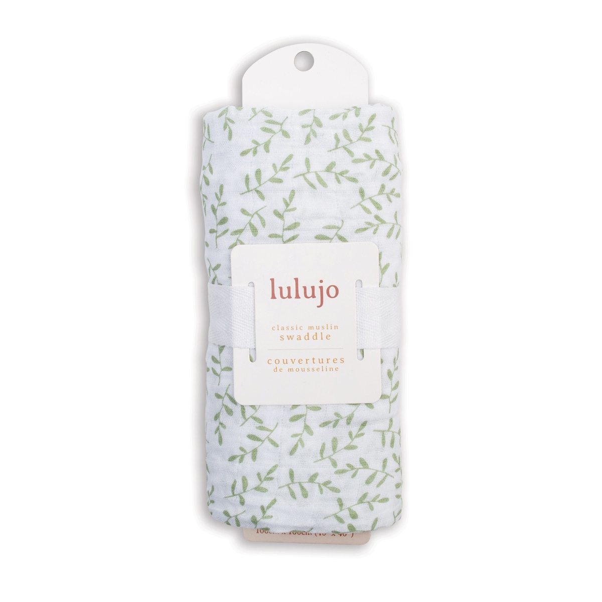 Lulujo Muslin Swaddle - Greenary