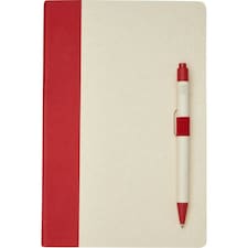 Dairy Dream A5 Notebook & Pen Set - Red - One Size