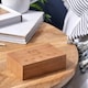 image 4 of Gingko Design Flip Cilck Clock Natural Cherry
