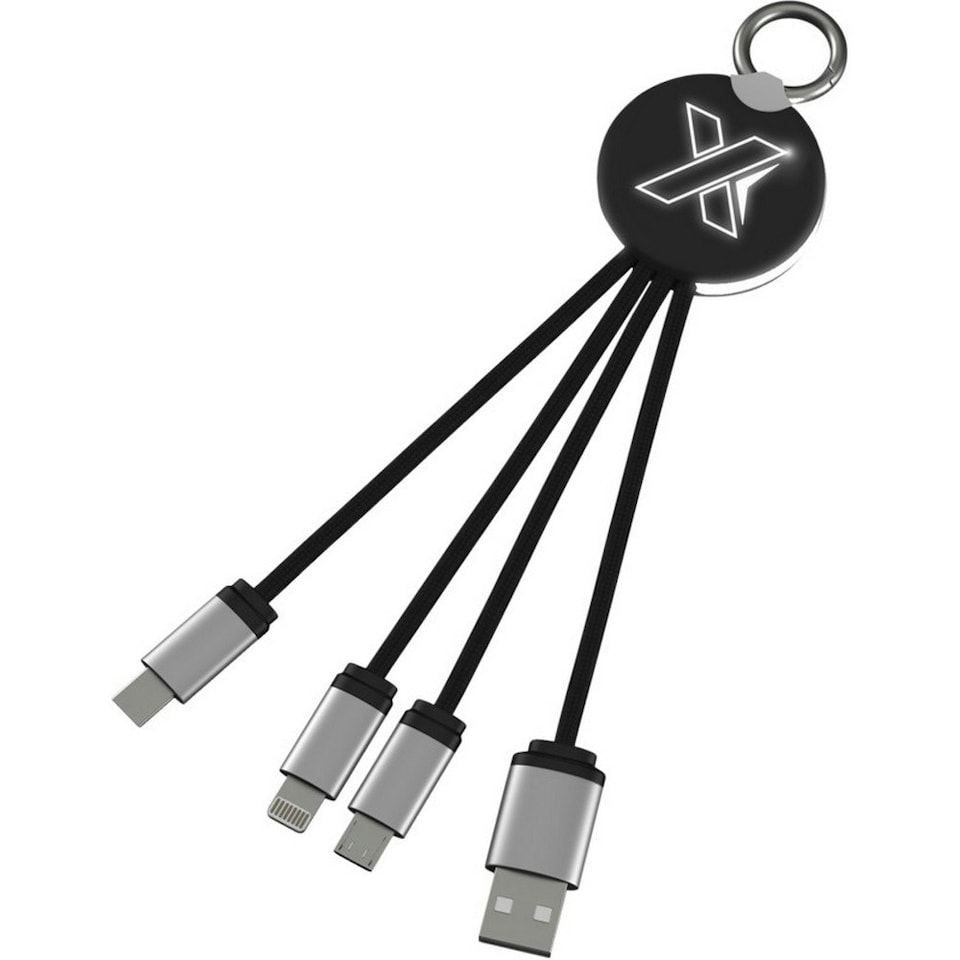 SCX Design C16 USB Charger - White/Solid Black - One Size