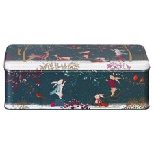 Elite Tins Sara Miller Christmas Woodland Tales Long Rectangular Tin