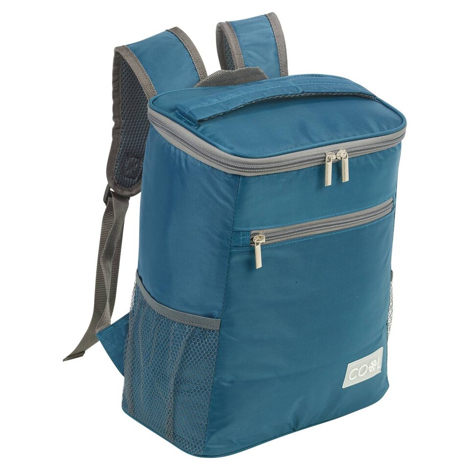 image 1 of Insulated Cooler Bag Leakproof Thermal Food Storage | Blue | Teal Blue | 10L Backpack | 1