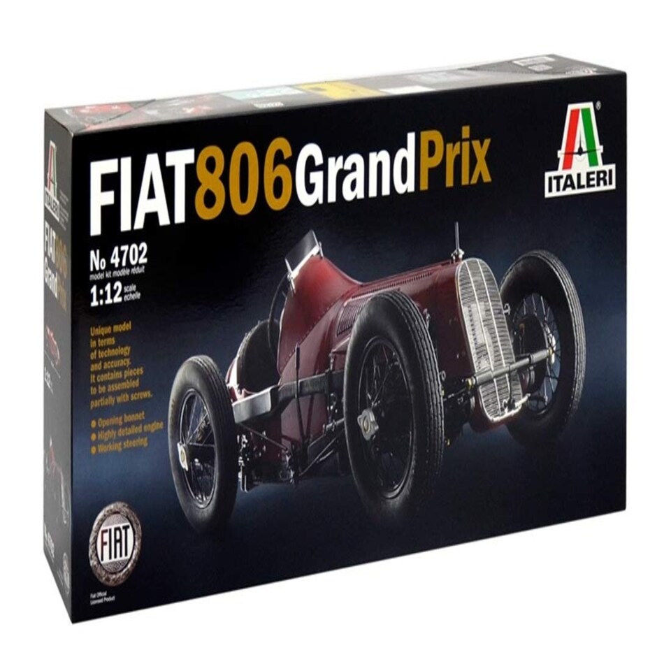 image 1 of FIAT 806 GRAND PRIX - CLASSIC CARS 1:12 - Italeri4702