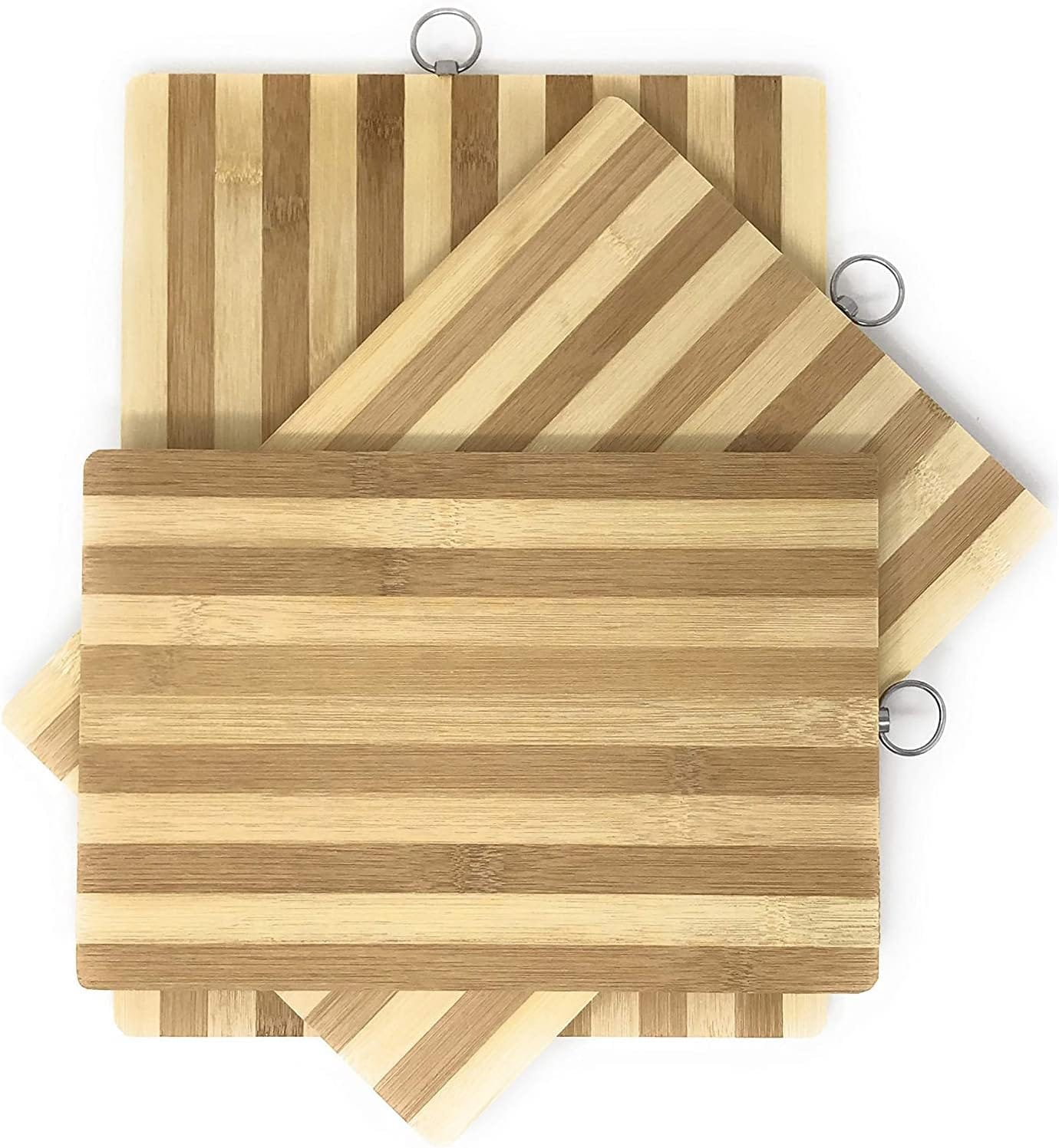 MANTRARAJ Natural Bamboo Chopping Board Food Preparation Wooden Chopping Cutting Board in Brown | Size: 1 Pack