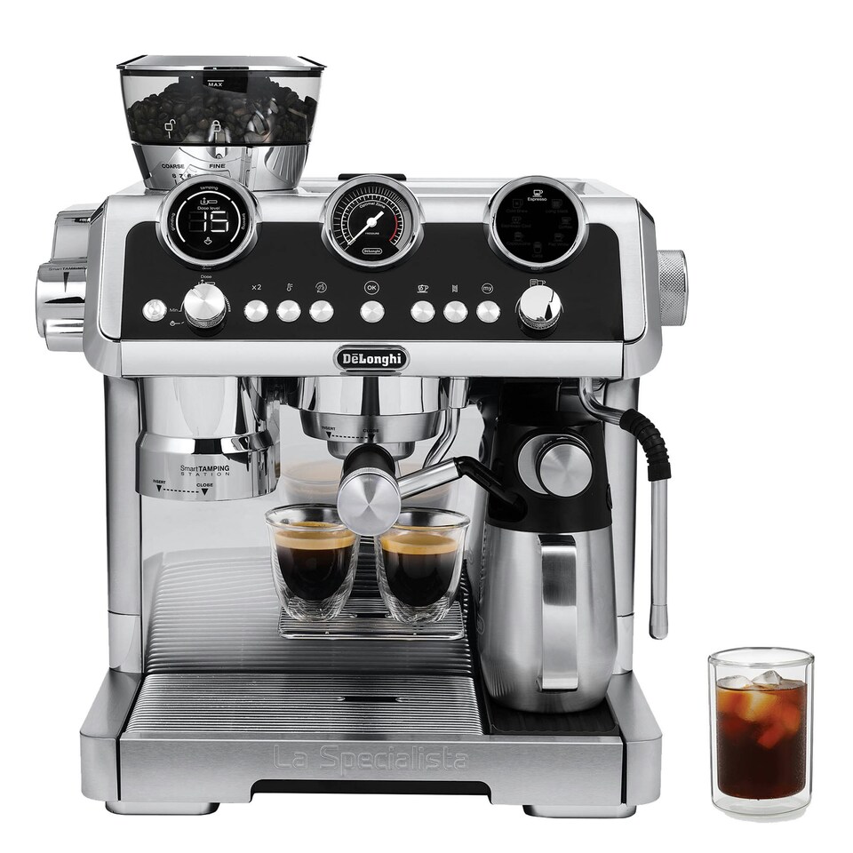 image 1 of Delonghi La Specialista Maestro Bean to Cup Manual Coffee Machine, Silver