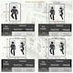 image 7 of VELVETIO Hudson Printed Duvet Cover Set Reversible Polycotton Easy Care Beddings Grey | Double
