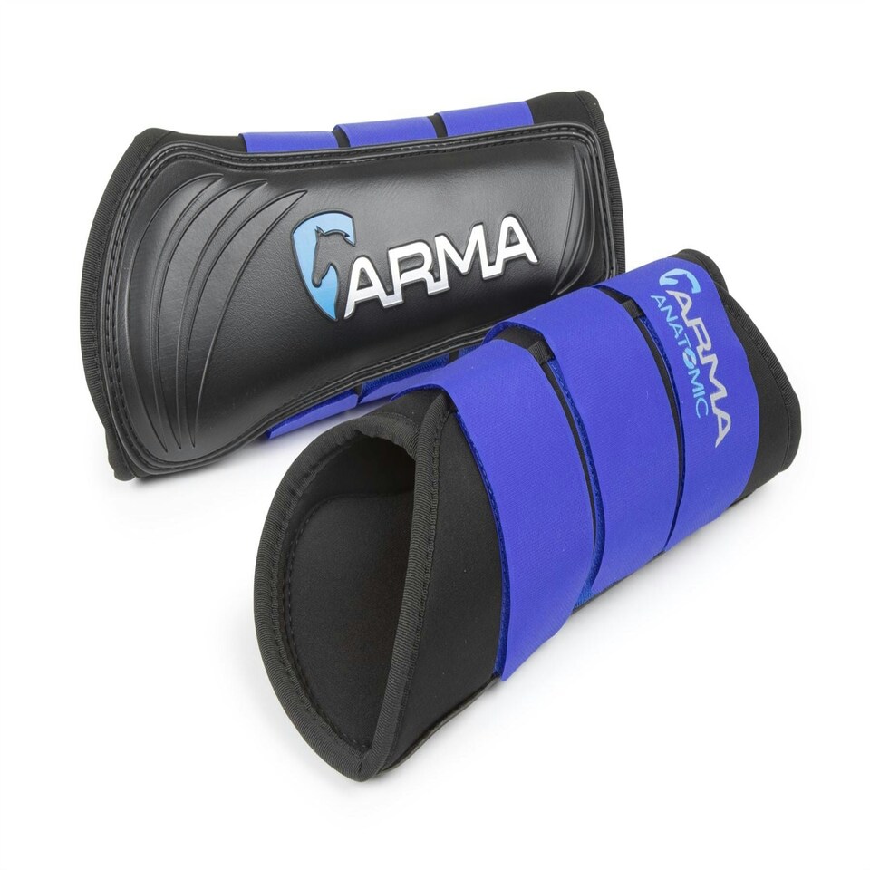 image 1 of Shires ARMA Neoprene Brushing Boots Black | Size: Small Pony
Colour: Black