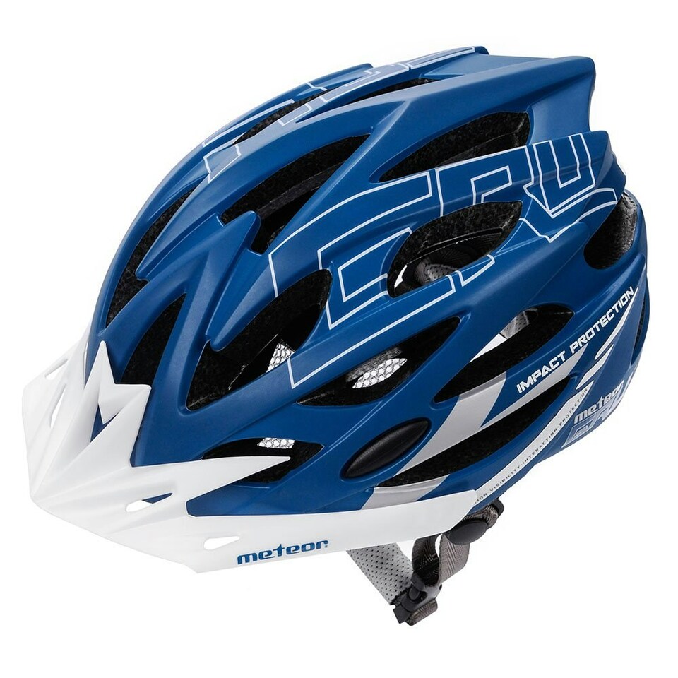 image 1 of Meteor Cycle Helmet Gruver MTB Bike Skateboard Scooter Safety Gear Blue | Sea Blue | S