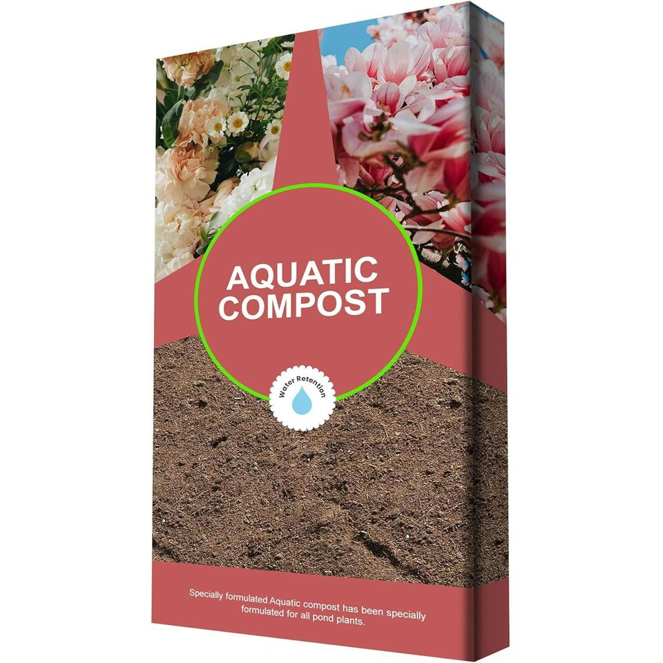 image 1 of 20 Litres Nutrient-Rich Aquatic Compost With Loam & Grit For Floating, Submerged & Marginal Water Plants