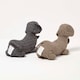 image 3 of Homescapes Fabric Dog Draft Stopper, Set of 2 Dachshund Door Draft Stoppers