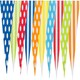 image 2 of Multi Mix Party and Easter Bunting 10m with 20 Pennants