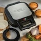 image 3 of Cooks Professional 4 Pie Maker Deep Fill Machine with Handy Cutter Included
