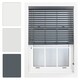 image 1 of Faux Wood Venetian Blind with String (W)95cm x (L)210cm