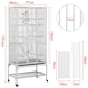 image 3 of Yaheetech 175.5 cm Tall Extra Large Pet Cage for Small Animals White