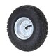 image 5 of 4x 10" Pneumatic Sack Truck Trolley Wheel Replacement Tyre Set