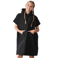 Towel City Childrens/Kids Hooded Towel - Black - 3-5 Years Black