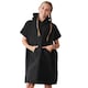 image 1 of Towel City Childrens/Kids Hooded Towel - Black - 3-5 Years Black