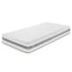 image 1 of Diamond 3D Memory Foam and Spring Hybrid Mattress Breathable CoolTouch Surface | White | Single