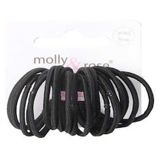 Molly And Rose  Small Black Elastic Bands 9568