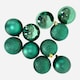 image 3 of 60mm/18Pcs Christmas Baubles Shatterproof Emerald Green,Tree Decorations