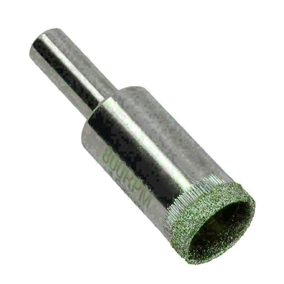 image 1 of 16mm Diamond Dust Holesaw Cutter Cutting Drill for Glass Marble Slate Porcelain