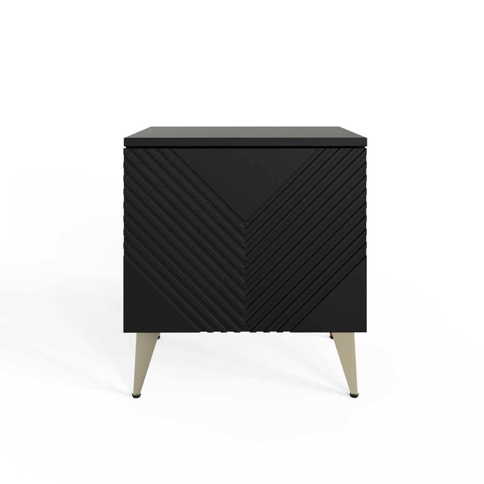 image 1 of Frank Olsen Ava Lamp / Side Table Black | Black
