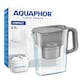 image 1 of AQUAPHOR 2.4 Litre Compact Water Filter Jug in Grey with Maxfor+ filter