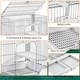 image 4 of Yaheetech Small Animal Cage Habitat On Wheel