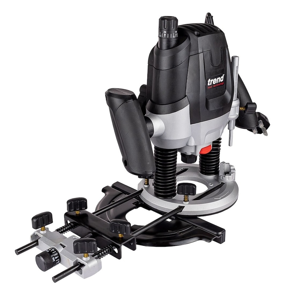 image 1 of Trend T7EK 2100W 1/2" Variable Speed Router 240V In Kit Box