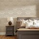 image 3 of Artist's Garden Wallpaper in Shades of Cream Multi