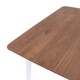 image 8 of Premium Corona 140cm Rectangular Dining Set with Table and 2 Benches - Grey or White Waxed Pine | White | White | One Size | 1
