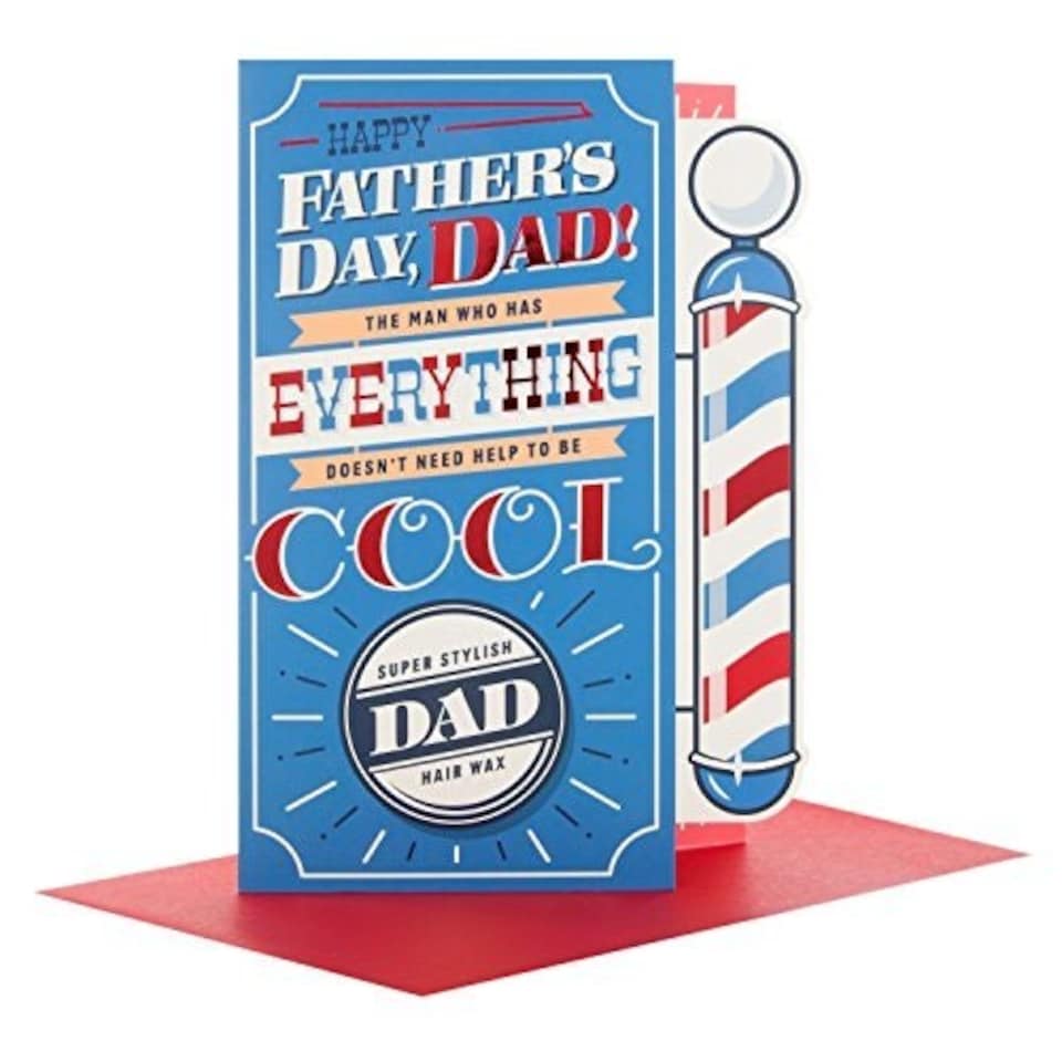 image 1 of Dad Pop Up Father's Day Hallmark New Card Super Stylish - Medium