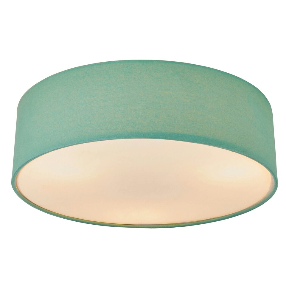 image 1 of BHS Glow Kid's 3 Light Ceiling Light | Green | Mint | 1