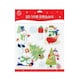 image 1 of Tallon Festive 3D Wall Stickers