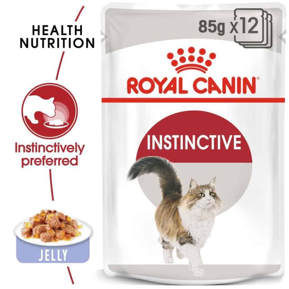 image 1 of Royal Canin Instinctive Adult Wet Cat Food in Jelly - 48 x 85 g | Multi | 48 x 85g | Fish, Rice | 1