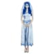 image 1 of Corpse Bride Womens/Ladies Emily Costume Set - White/Blue - L | Multi | L