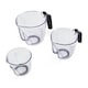 image 4 of KitchenAid Set of 3 Measuring Jugs Matte Black