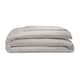 image 1 of Belledorm Pima Cotton 450 Thread Count Duvet Cover - Oyster - Superking