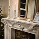 image 2 of White Frosted Garland - 120cm